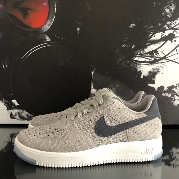 WOMENS NIKE AF1 FLYKNIT LOW AIR FORCE 1 | NEW - Picture 3 of 8